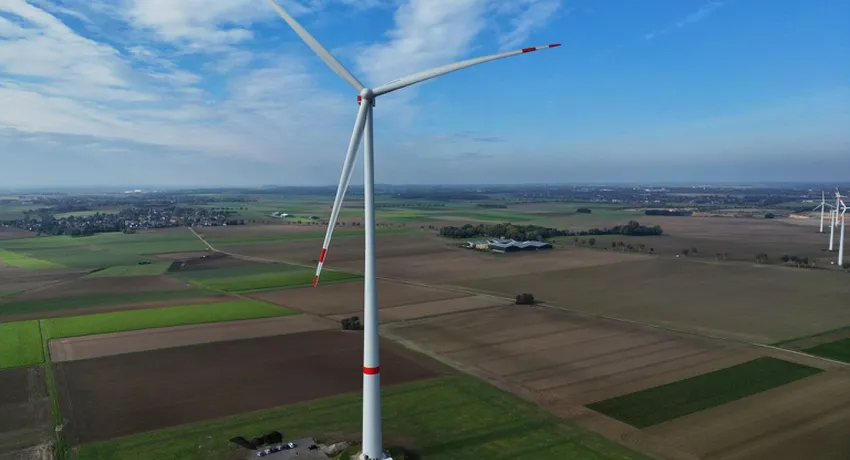 250 Meter hohe Windräder am Tagebau Garzweiler II eröffnet