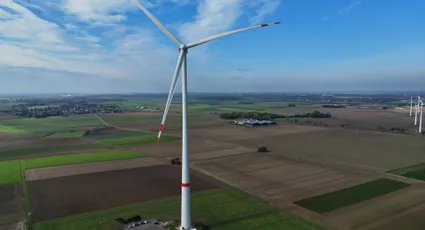 250 Meter hohe Windräder am Tagebau Garzweiler II eröffnet