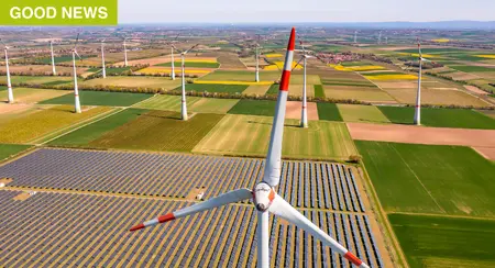Wächst weiter: Der Anteil der Erneuerbaren am Energiemix in Deutschland nimmt kontinuierlich zu.