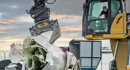 Zersägt, geschreddert, verwertet: Wie lassen sich Rotorblätter recyclen?