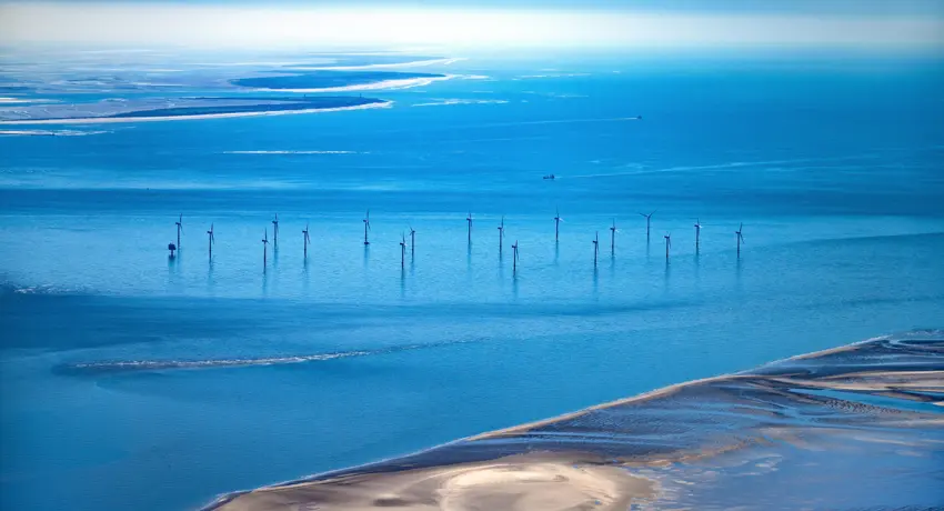 Turbulenzen am Meeresgrund: Die Forschung untersucht mögliche Auswirkungen von Offshore-Windparks auf physikalische Prozesse im Meer.