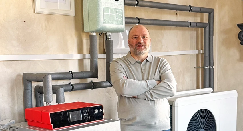 Der Tüftler: Peter Brecklinghaus im Showroom seiner Firma.